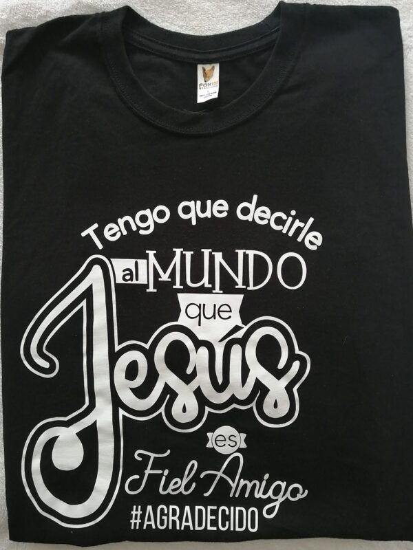 T Shirt con frases bíblicas y mensajes de paz y esperanza